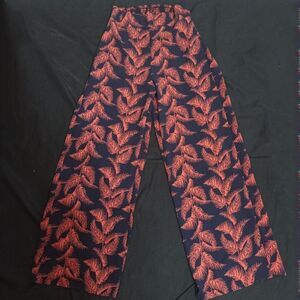 IJoah Pull On Floral Wide Leg Pants Size M
